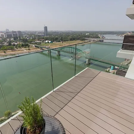 Bw Residences Penthouse 2bdr With Pool&gym * Bělehrad